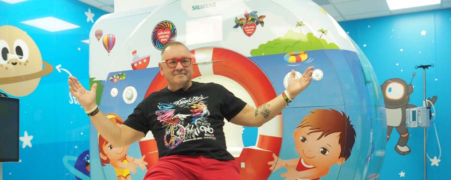 Za pieniądze zebrane w czasie WOŚP kupiony został dla DSK tomograf. Fot. Iwona Burdzanowska